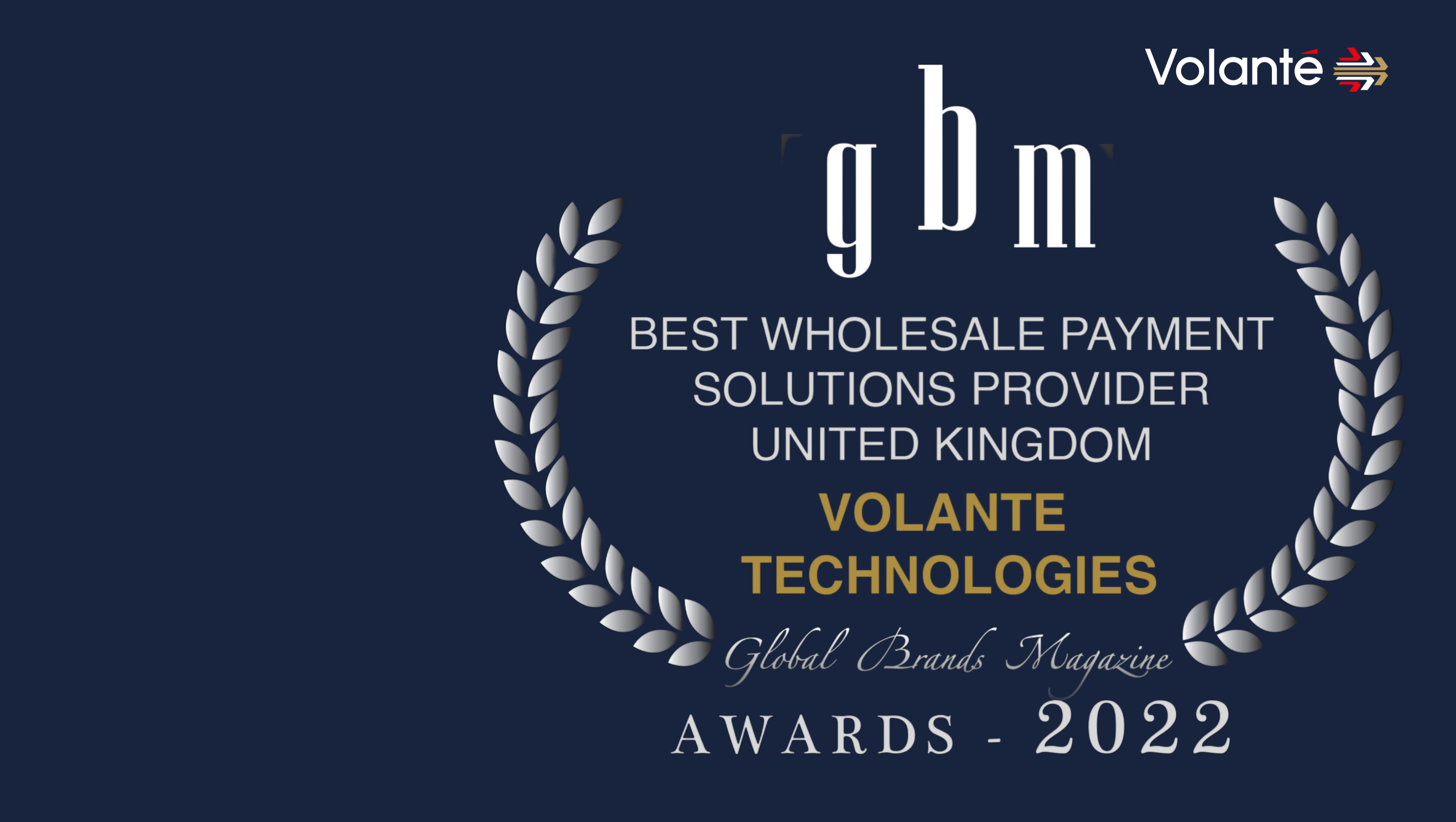 IBS Best Wholesale Payments Award 2022