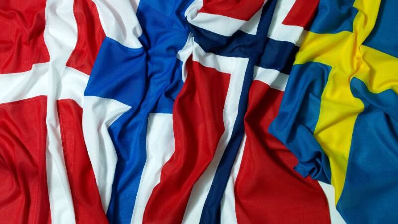 Nordic flags