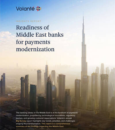 Readiness of Middle East banks for payments modernization